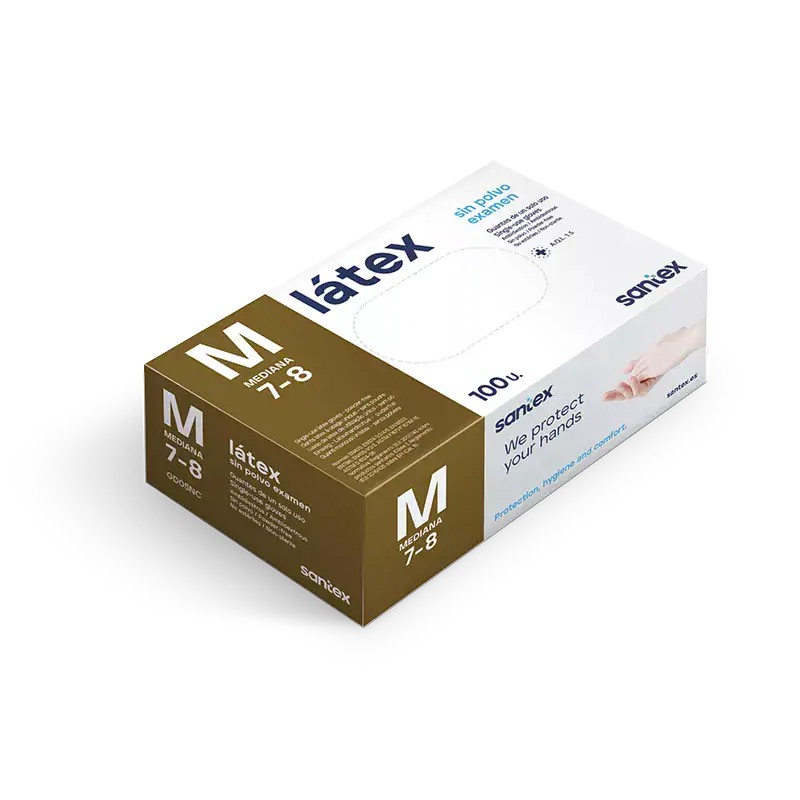 Guants de Làtex sense pols Natural Flash